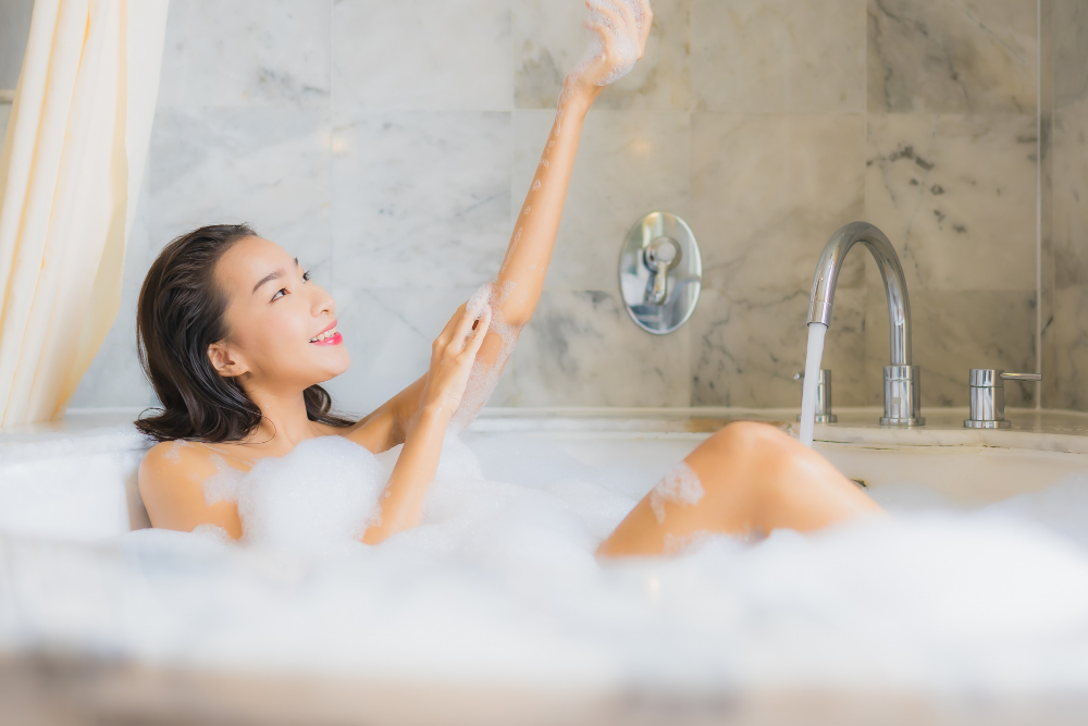 portrait-beautiful-young-asian-woman-relaxes-take-a-bath