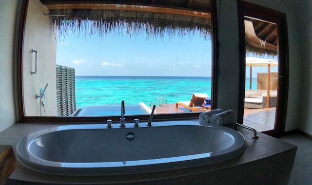 Banheiras em hotéis